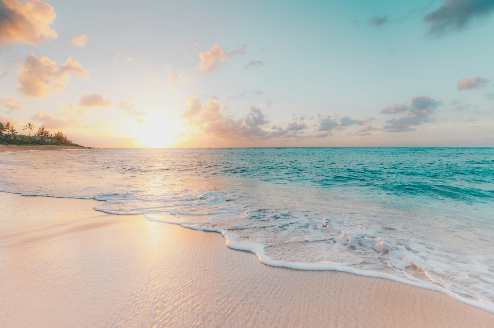Sunlit coastal path representing active life