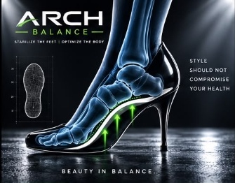 Arch Balance in High Heels - Beauty in Balance - Style Should Not Compromise Your Health